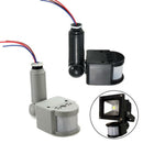 Outdoor 12V DC Automatic Infrared PIR Motion Sensor Switch for LED Light BLK