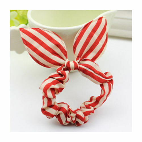 Fashion 10pcs Hair Tie Band Ponytail Holder Elastic Rubber Clear Women GIRL OZ