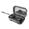 True Wireless Earbuds, Bluetooth 5.0 in-Ear TWS Stereo Headphones, LED Display