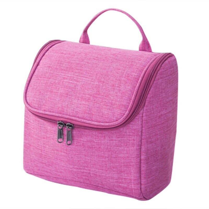 Men Women Portable Waterproof Toiletries Storage Bag Durable Zipper Cosmeti Q1P3