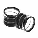 2PCS Spring Cup Holder Drink Beverage Multi-function Car Truck Universal Black