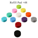 Washable Refill Pads Felt Pads Diameter 22mm for Car Essential oil diffuser