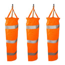 3X 30" Aviation Windsock Outdoor Airport Garden Wind Bag w/ Reflective Belts