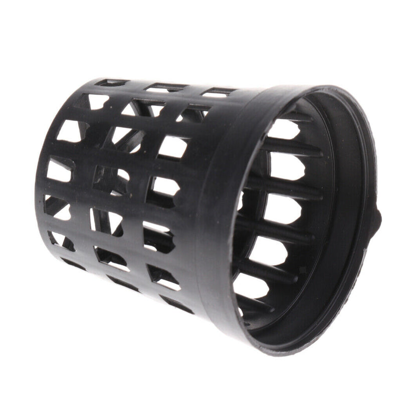 100 pcs Plastic Flower Pot Baskets Aquatic Water Plant Planting Outdoor Decor