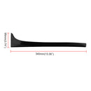ABS Glossy Black TrunkSpoiler Side Wing Flap For VW GOLF 7 VII MK7 TSI TDI