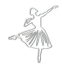 Ballet Girl Metal Cutting Dies for DIY Scrapbooking Card Embossing Stencils
