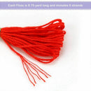 100 Skeins Embroidery Thread Random Colors Cotton Embroidery Floss with 12  V6P8