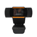 Webcam with Microphone Real Full HD USB Driver Free Web Camera for Windows10 8 7