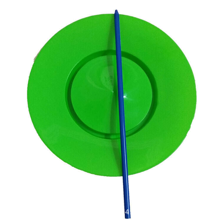 6 Sets Plastic Spinning Plate Juggling Props Performance Tools Kids Childre I5M5