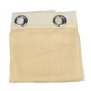 Light Yellow Eyelet Telylene Window Treatment Curtain Drape Valance 1x2.1M
