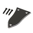 3ply Plastic Truss Rod Cover 2mm Thickness for Epiphone Electric Guitar, Black