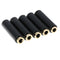 5Pcs 3.5mm Headphone Female Plugs Soldering 4 Poles Connectors with Micphone