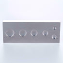 6 Holes Snap Rivet Fastener Buttons Holder Mounting Base Installation Tools