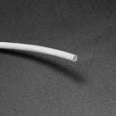 2mm Dia. White Polyolefin Heat Shrinkable Tube Shrink Tubing 4M D2Q5