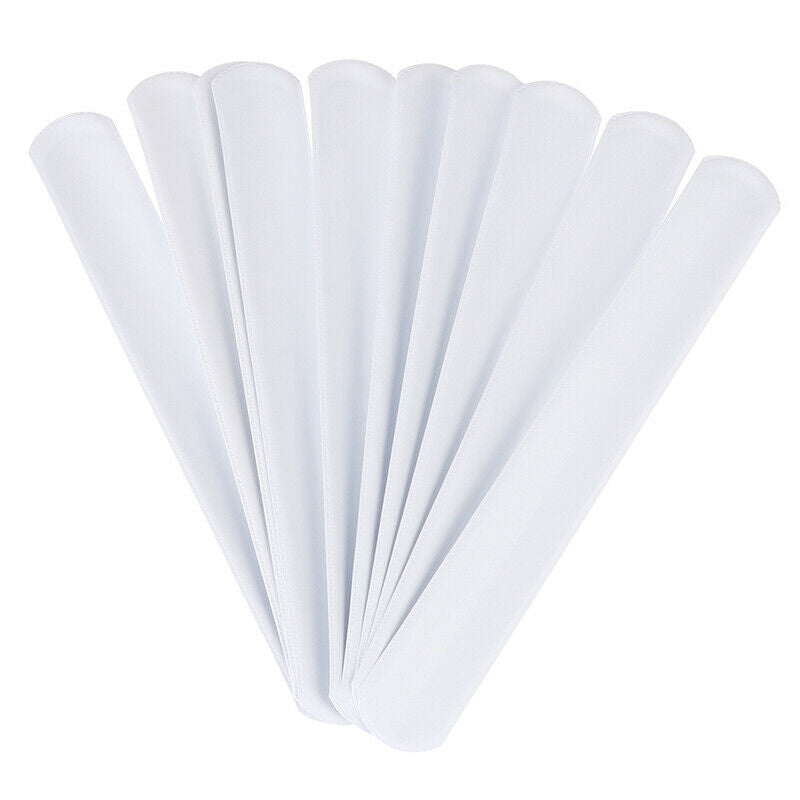 10Pieces DIY Blank Slap Bracelets Party Gifts Toys for Kids Painting Graff Gw