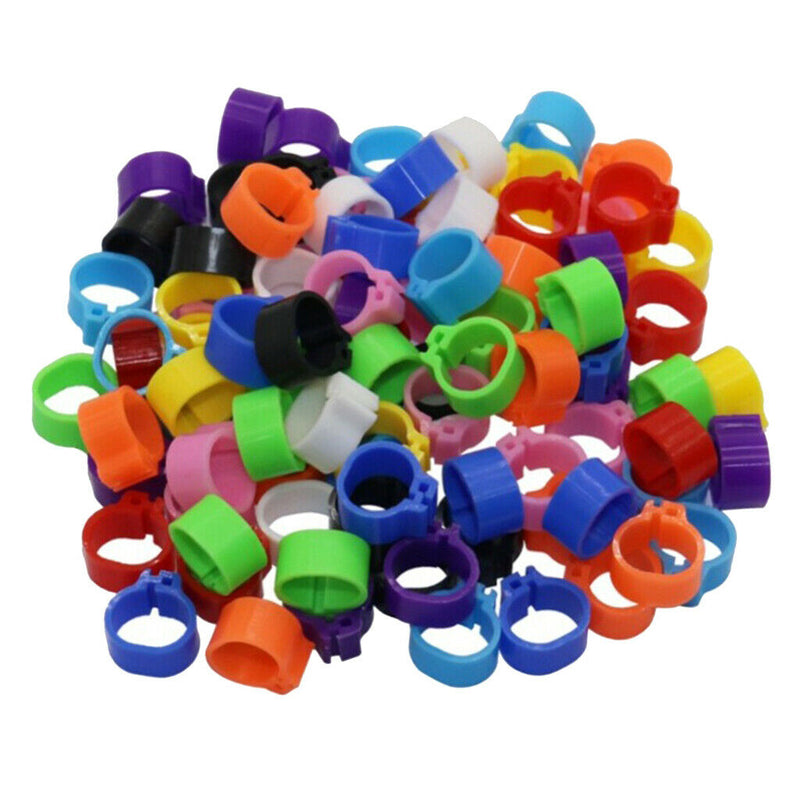 100pcs personal racing pigeon ring for leg bands  Multi-color
