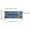 LM7815 + LM7915 Â±15V dual voltage regulator rectifier bridge power supply mo LJ