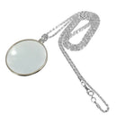 Fashion Utility Monocle Lens Necklace With 5X Magnifier Magnifying Glass Pendant