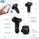 HOT Bluetooth Car MP3 Player FM Transmitter Wireless Radio Adapter USB Charger