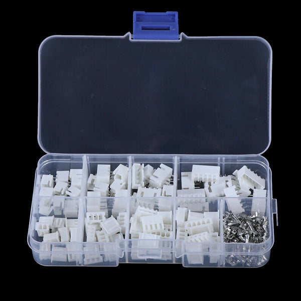 230pcs XH2.54 2p 3p 4p 5 pin 2.54mm pitch terminal kit JST connector FT