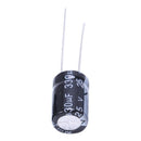 10 x 330uF 25V 105C Radial Electrolytic Capacitor 8x12mm E4Y7