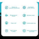 A6 Sports in-Ear Hifi Bluetooth 5.0 TWS Earphone Earbuds Headset LCD Power