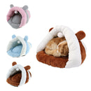 Pet Winter Warm Nest Pet Cat Dog Puppy Kennel Bed Sofa Sleeping Bag Blue