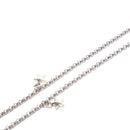 Fashion Stainless Steel Punk Retro Angel Wings Sweater Necklace Choker Jewe BX