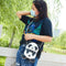 DIY Handmade Cute Panda Women Shoulder Bag Cartoon Girl Fashion Crossbody Pouch