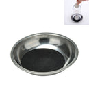 1Pcs Coin Through Glass Steel Cup Mat Magic Props Party Close-up Magic TrickJH1
