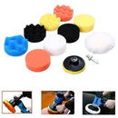 Car Buffing Pads Polishing Buffer For Drill Sponge Waxing Foam Sealing Kit E1I4