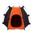 Portable Folding Camping Pet tent Dog House Cage Dog Cat Tent Easy Operatio G9I1