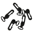 5x MagiDeal Rotatable Plastic Carabiners  Buckle Snap Clip Hook Keychain