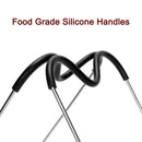 Steamer Stand With Silicone Handles Is Compatible With Ready-To-Eat Pot Acc G9A2
