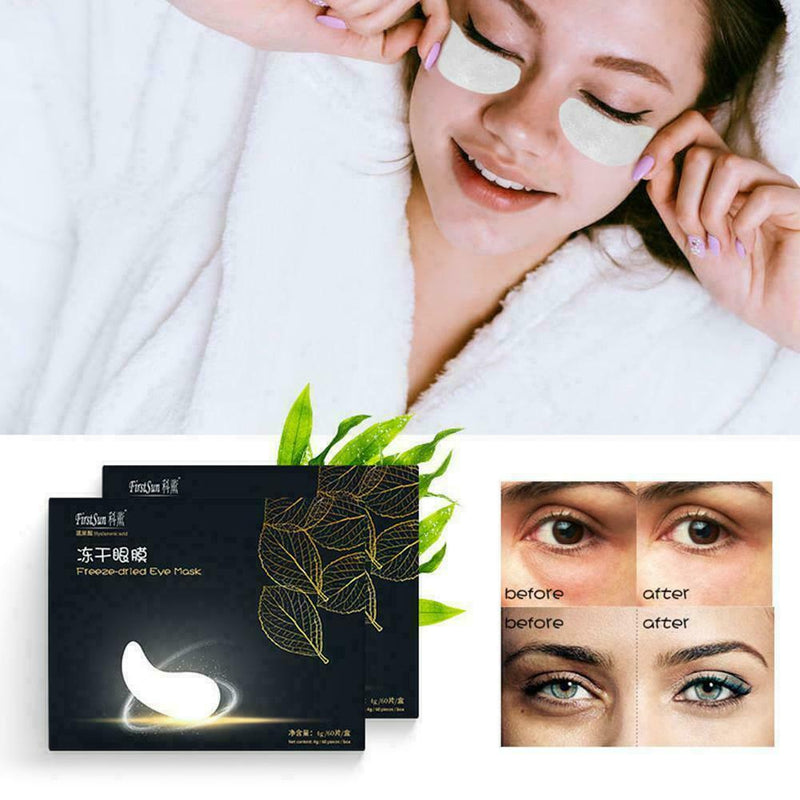 60Pcs/set Hydrogel Eye Patch Firming Eye Collagen Delicate Eye Gel Pad C1W0