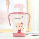 320ML Stainless Steel Double Wall Coffee Vacuum Flask Pink