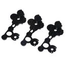 1pcs Black controller conductive rubber button for xbox one OZ