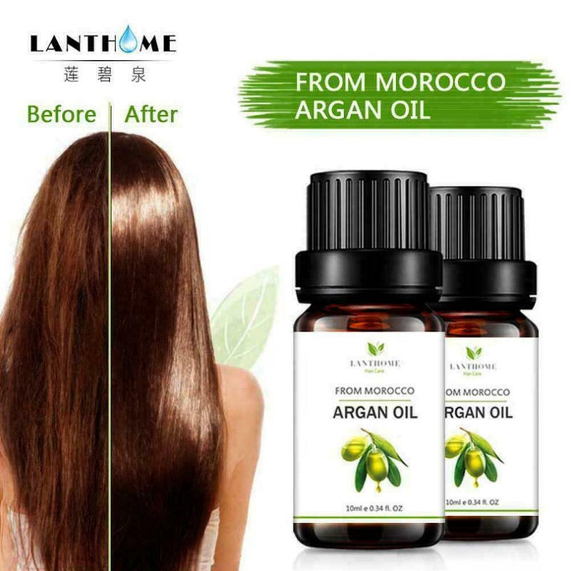 Morocco Argan Oil Scalp for Frizzy Dry Repair Treatment Hair Care Keratin 1 K2D6