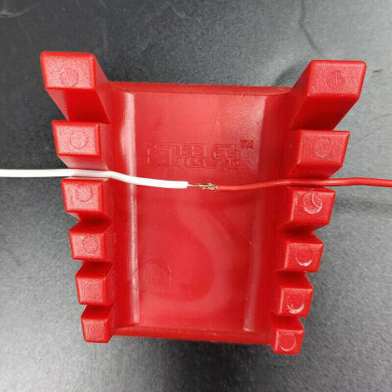 Leads Clamp Stand Cable Connection Fixture Magnetic ABS Holder for 30AWG to12 OZ