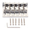 5 String Bass Bridge Electric Guitar Bridge Metal Part With Screw Wrench, Chrome