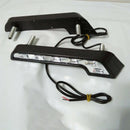2pcs Car L-Type Daytime Running Light 12 Led Lamp Bead Driving Lights For M A6A1