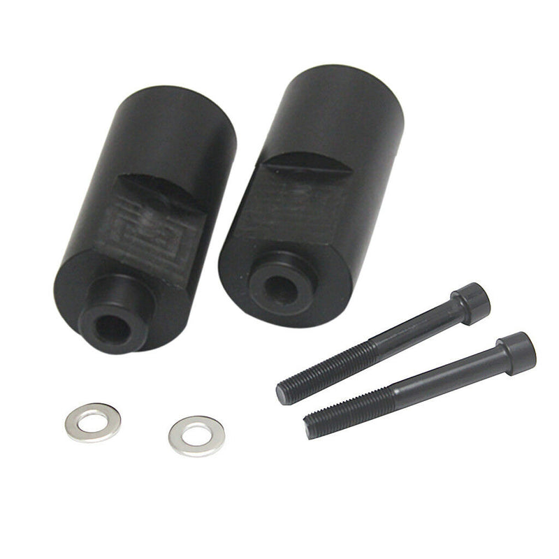 Black Frame Slider Fairing Protectors No Cut For 2004-2006 Yamaha YZF R1