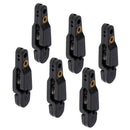 6x Offshore Fishing Planer Board Release Clip,Heavy Tension Line Clips Black