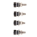 4pcs Car Auto Hex License Plate Frame Holder Screw Bolts Nuts