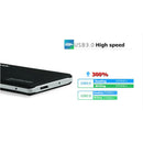 1X(SSK HE-V300 2.5 Inch Sata To USB3.0 External Hard Disk Drive Hdd Enclosu