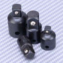 4pcs 1/4 3/8 1/2 Drive Socket Wrench Adapter Converter Reducer Air Impact Socket