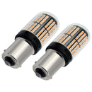 2 Pieces 1157 Amber LED Replace Automobile Front Turn Signal Light Bulb