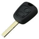 2 Buttons Remote Key 434Mhz For PEUGEOT 307 For Citroen 73373067C PCF7961 C M5Y6