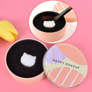 1Pc Makeup Brush Eye Shadow Color Clean Sponge Tool Remover Color Switch BoxFT