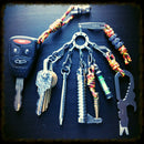 Mini Pocket Suspension Clip with UFO Buckle Set EDC Outdoor Quicklink Tool